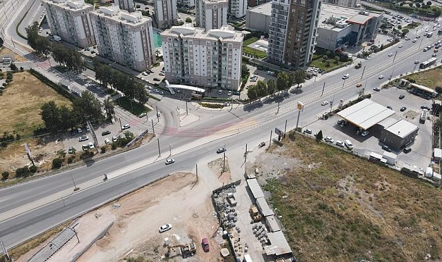 Cahar Dudayev Bulvarı'nda trafik düzenlemesi