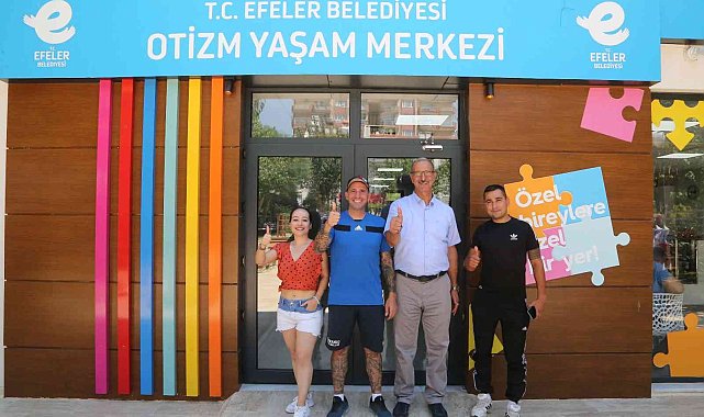 Çevreci İspanyol'dan Efeler ve Otizm Yaşam Merkezi'ne hayran kaldı