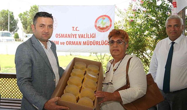 Çiftçilere Akdeniz Meyve Sineği tuzağı dağıtıldı