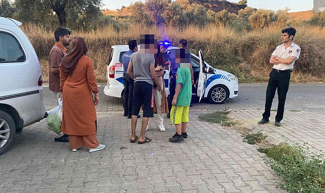 Çocukların antik kent yakınındaki oyunu yangınla bitti