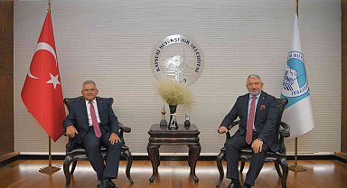 Çorum Belediye Başkanı Aşgın'dan Başkan Büyükkılıç'a ziyaret