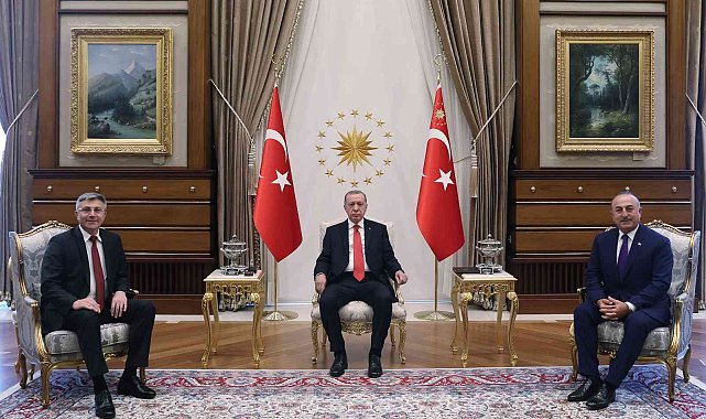 Cumhurbaşkanı Erdoğan, Bulgaristan Hak ve Özgürlükler Hareketi Partisi Genel Başkanı Karadayı'yı kabul etti