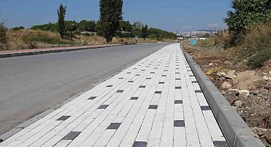 Darıca Burak Reis Caddesi'nde yenileme çalışmaları devam ediyor