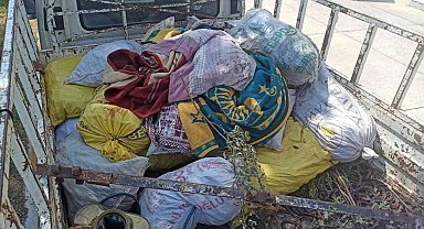 Depodan çalınan 26 çuval keçiboynuzunu jandarma buldu