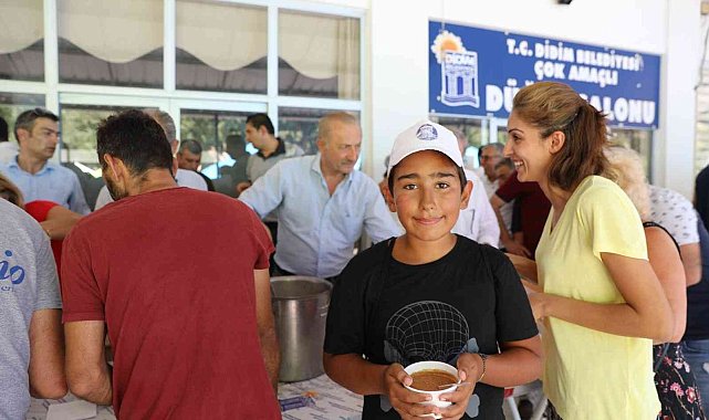 Didim Belediyesi'nden aşure hayrı