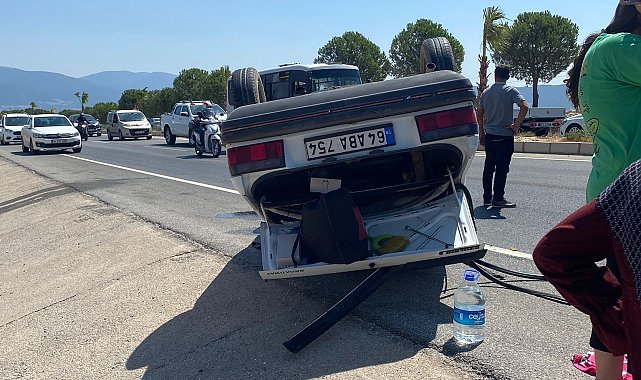 Didim'de trafik kazası: 2 yaralı