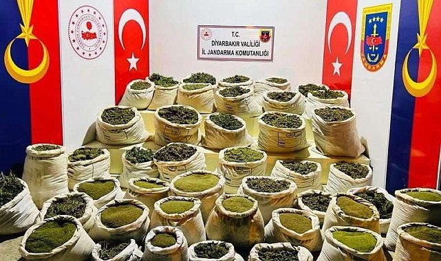Diyarbakır'da terörün finans kaynağına darbe: 28 milyon 553 bin 274 kök uyuşturucu madde ele geçirildi