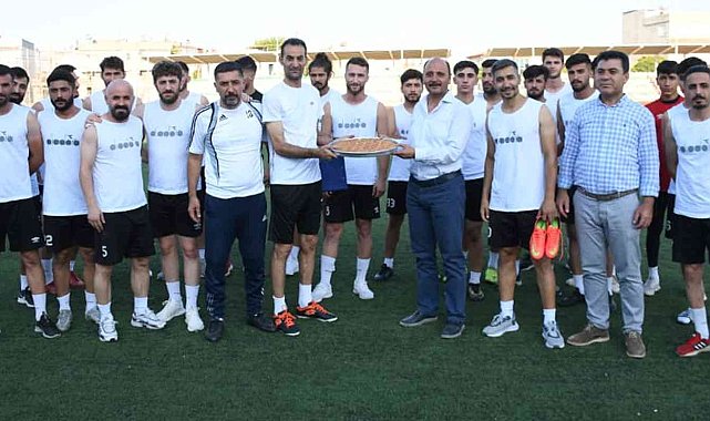 Doğru, Araban Belediyespor'a yeni sezonda başarılar diledi