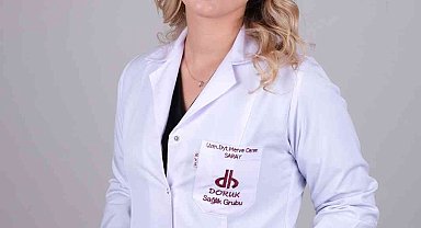 Doruk Hastaneleri diyetisyeni Merve Ceren Saray;