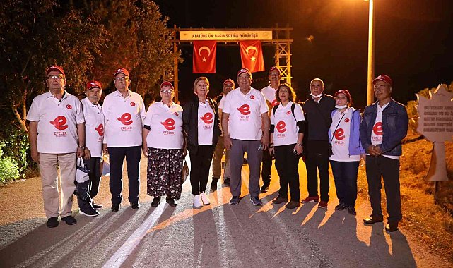 Efeler zafer için yürüdü