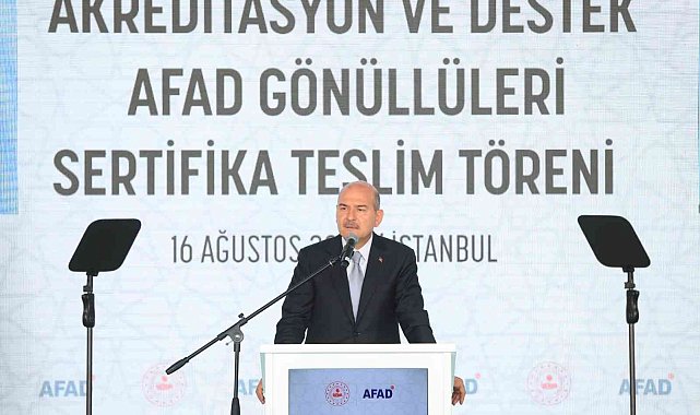 Ege Bölgesinin AFAD sertifikasını alan ilk belediye Pamukkale oldu