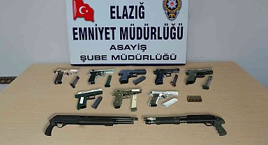Elazığ'da asayiş ve şok uygulamalarında 134 şüpheli yakalandı