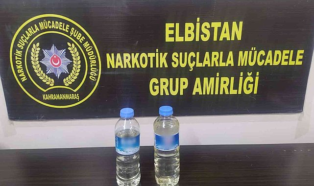 Elbistan'da uyuşturucu operasyonu