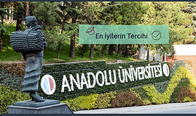 En başarılı öğrencilerin tercihi bu yıl da Anadolu Üniversitesi oldu
