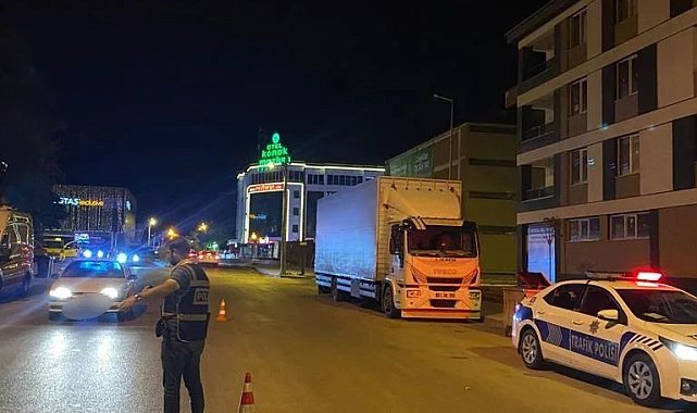 Erzincan il genelinde asayiş uygulaması gerçekleştirildi