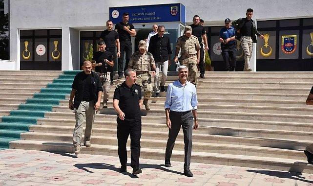 Erzincan İl Jandarma Komutanı Tuğgeneral Erol Ağrı'ya uğurlandı