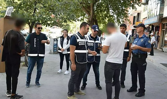 Erzincan'da "Huzurlu Sokaklar" uygulaması