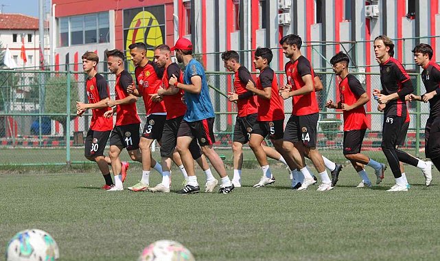 Eskişehirspor'un birinci etap kamp programı sona erdi