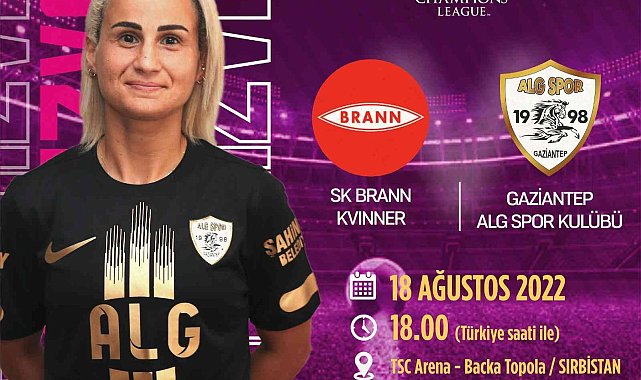 Gaziantep ALG Spor, Avrupa'da sahaya çıkıyor
