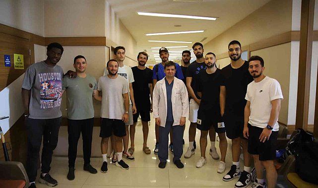Gaziantep Basketbol sağlık kontrolünden geçti