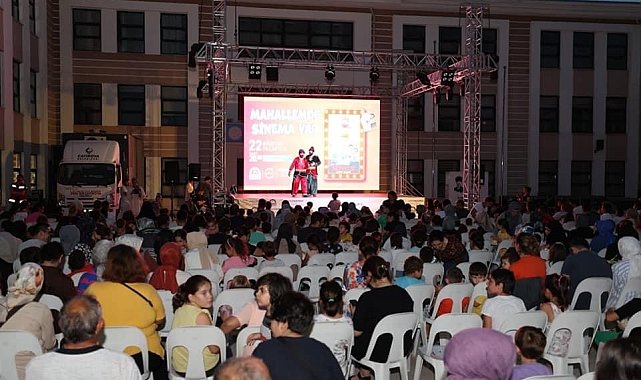 Gebze'de "Mahallemde Sinema Var" etkinliği başladı