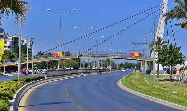 Göztepe Şehit Kerem Oğuz Erbay Köprüsü yenilendi