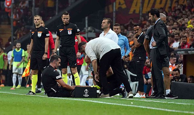 Hakem Kadir Sağlam sakatlandı
