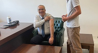 Hatırlatma dozunu yaptıran Başkan Arslan'dan çağrı