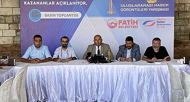 İHA Muhabiri Ahmet Faruk Sarıkoç'a Türkiye Haber Kameramanları Derneği'nden ödül