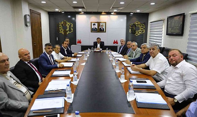 İncesu OSB Müteşebbis Teşekkül Heyeti, Vali Çiçek başkanlığında toplandı