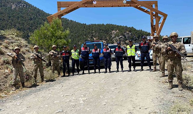 Jandarma Honaz Dağında yangına karşı önlemleri artırdı