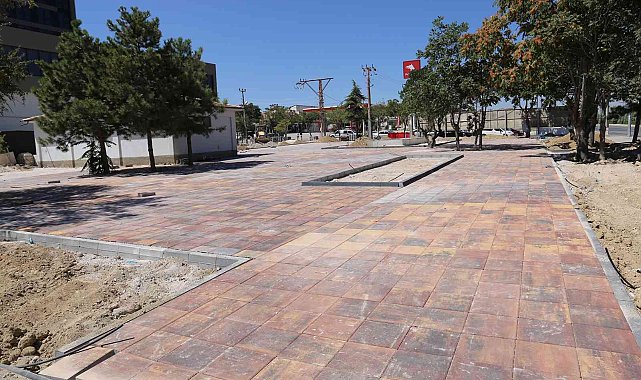 Karaman'da yeni park yapım çalışması