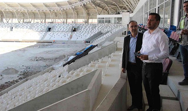 Karaman'ın 15 bin kişilik stadyumda sona doğru