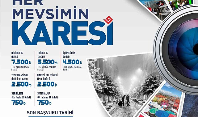 Karesi Belediyesi fotoğraf yarışmasına başvurular devam ediyor