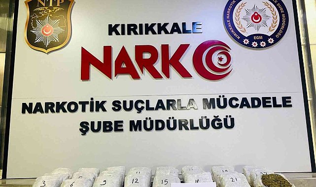 Kargo aracından 13 kilo 879 gram esrar çıktı: 1 tutuklama