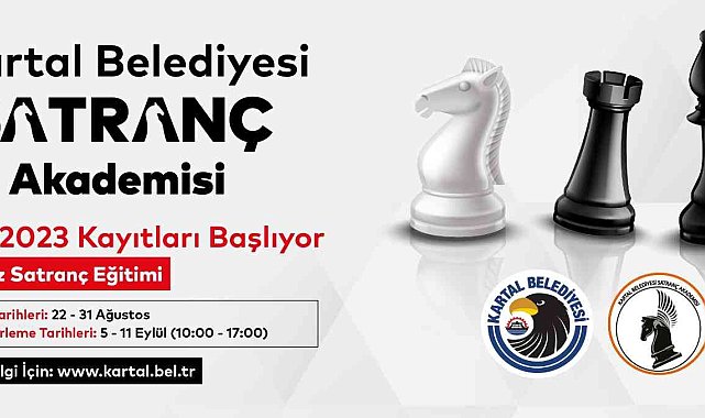 Kartal Belediyesi Satranç Akademisi kayıtları başlıyor