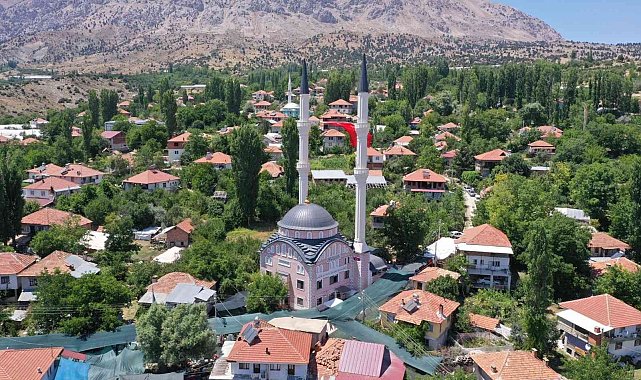Kaş'ta, Yeşilbarak Söğütoğlu Camii açıldı