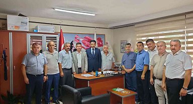 Kaymakam Coşgun veda ziyaretlerine başladı