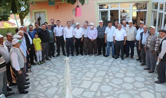 Kaymakam İpek'ten veda ziyaretleri