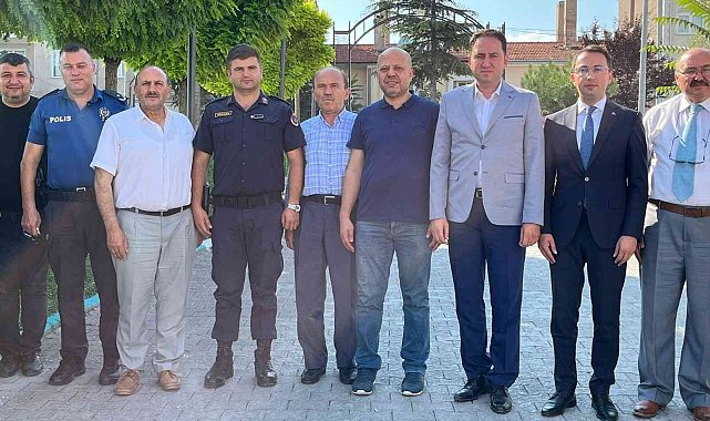 Kaymakam Refiki Nalçacı, Bolvadin'e veda etti