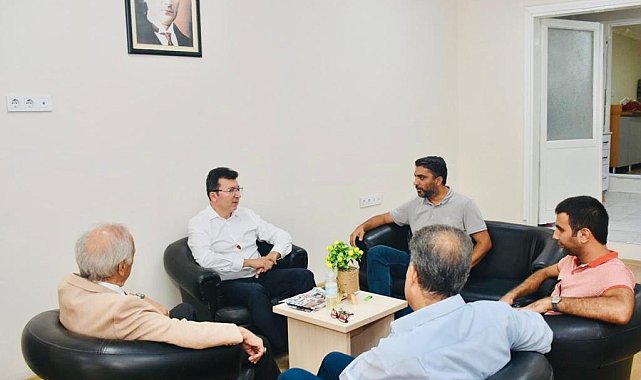 Kaymakam Şahin'den AGC'ye veda ziyareti