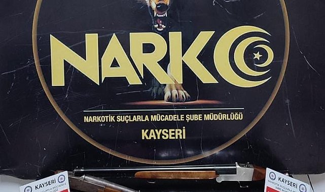 Kayseri'de uyuşturucu operasyonu: 2 gözaltı