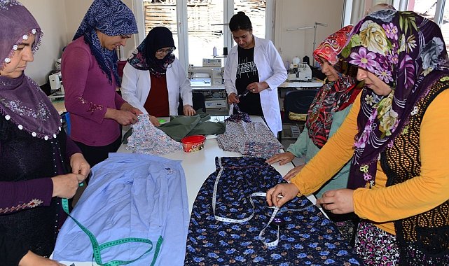 Konak'ta biçki-dikiş kursuna ilgi