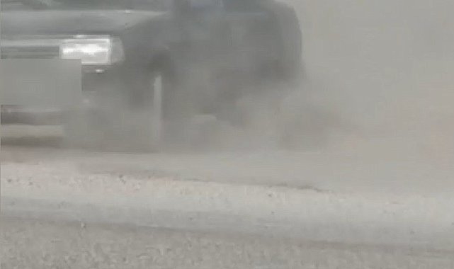 Konya'da drift yapan magandaya 9 bin 125 TL ceza