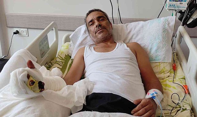 Kopan 3 parmağını poşete koydu hastaneye koştu, ameliyatla sağlığına kavuştu