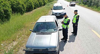Köyceğiz jandarması huzur ve güven için yollarda