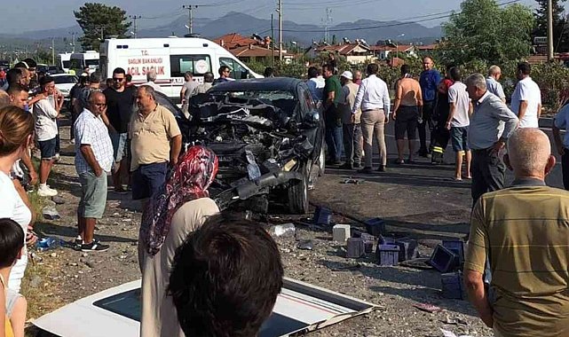 Köyceğiz'de kaza: 2 yaralı