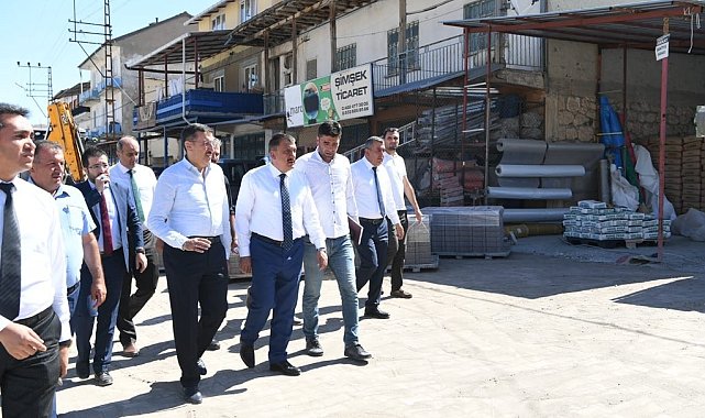 Kozluca mahallesi toz ve topraktan kurtuluyor