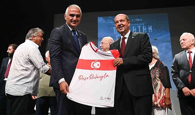 Kültür ve Turizm Bakanı Ersoy, KKTC'de "Gol Atan Cepheye" belgeselinin galasına katıldı
