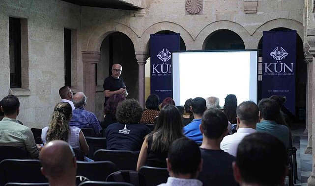 KÜN'de 'Kapadokya ve Edebiyat Üzerine' konulu söyleşi yapıldı